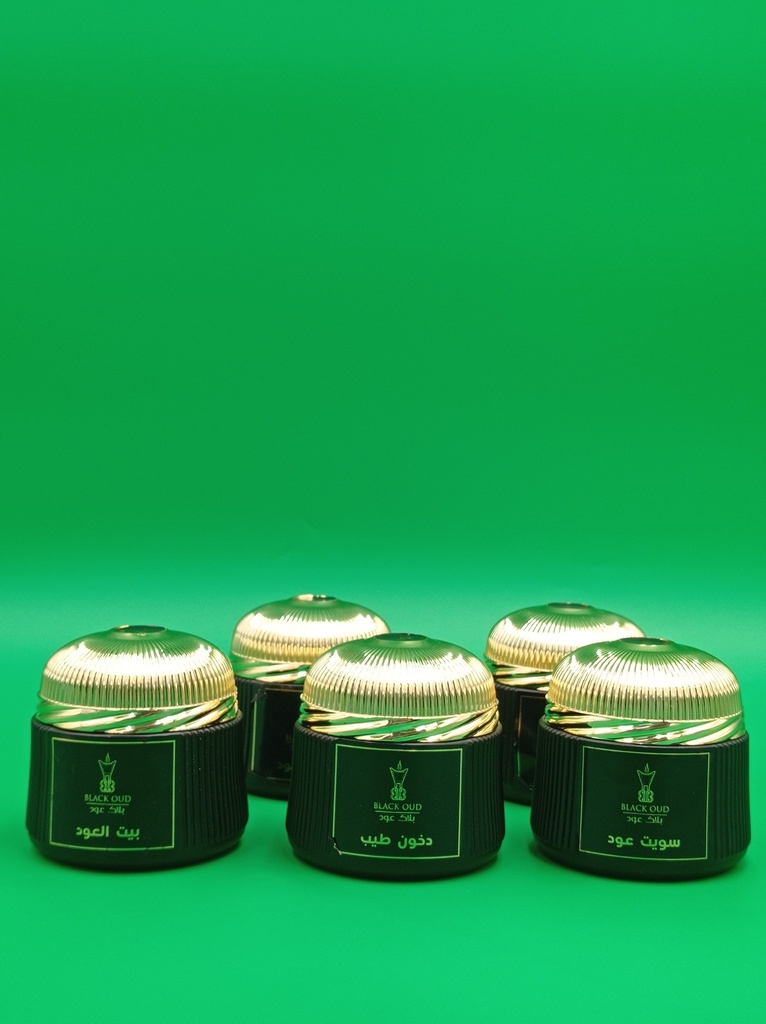 Black oud damar oud collection, 5 pcs