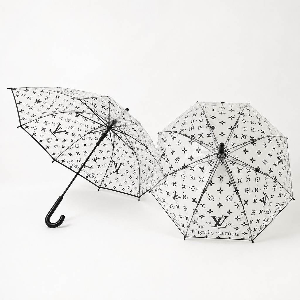 Umbrella, Silver with b