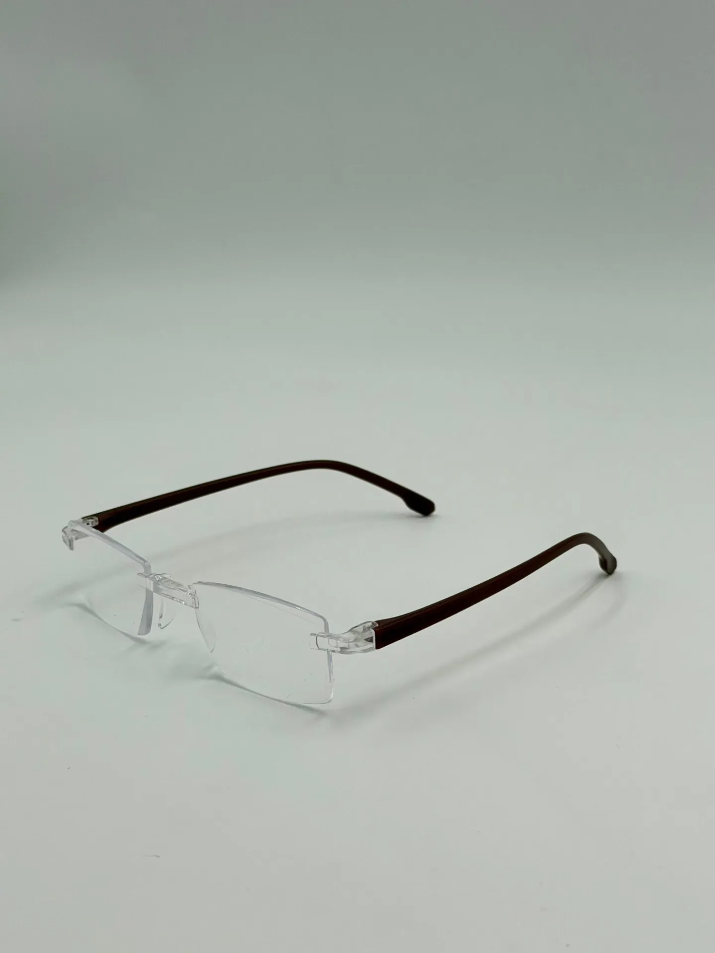 Eyeglasses frame, China, Brown, Men
