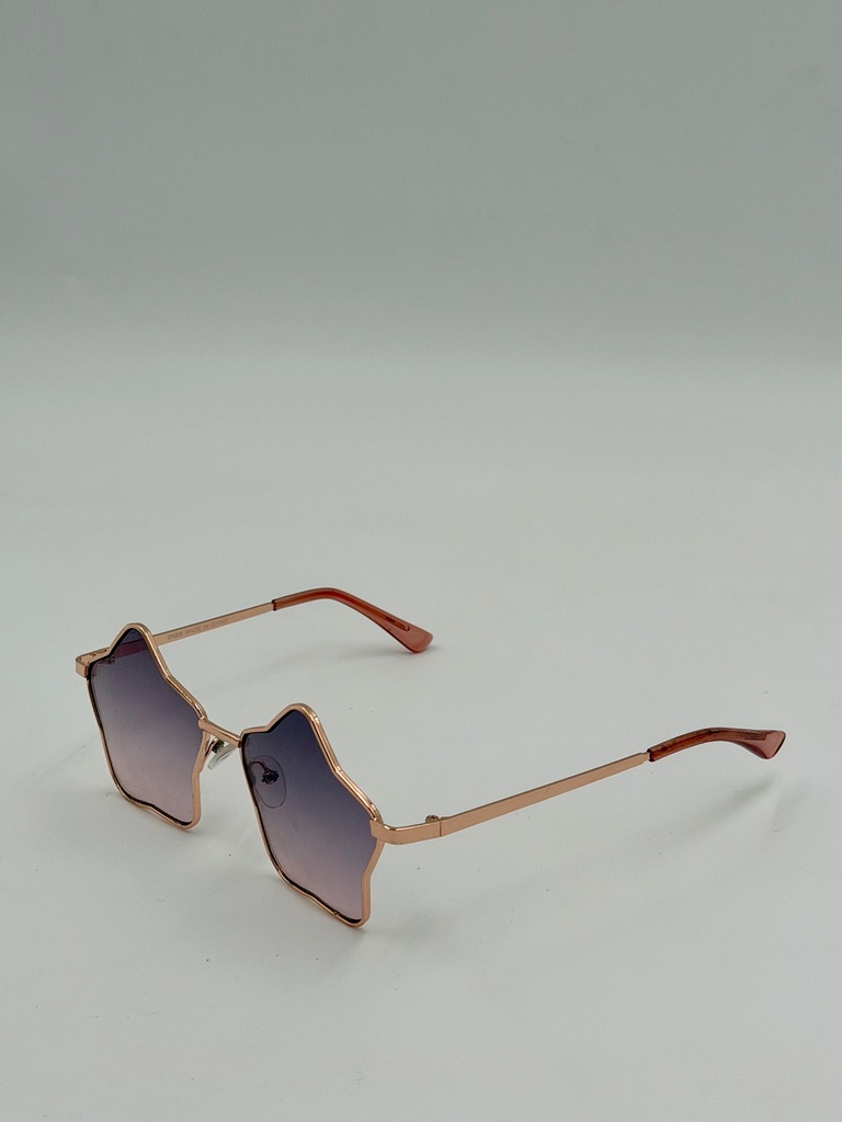 Sunglasses, Max, Gold, Woman