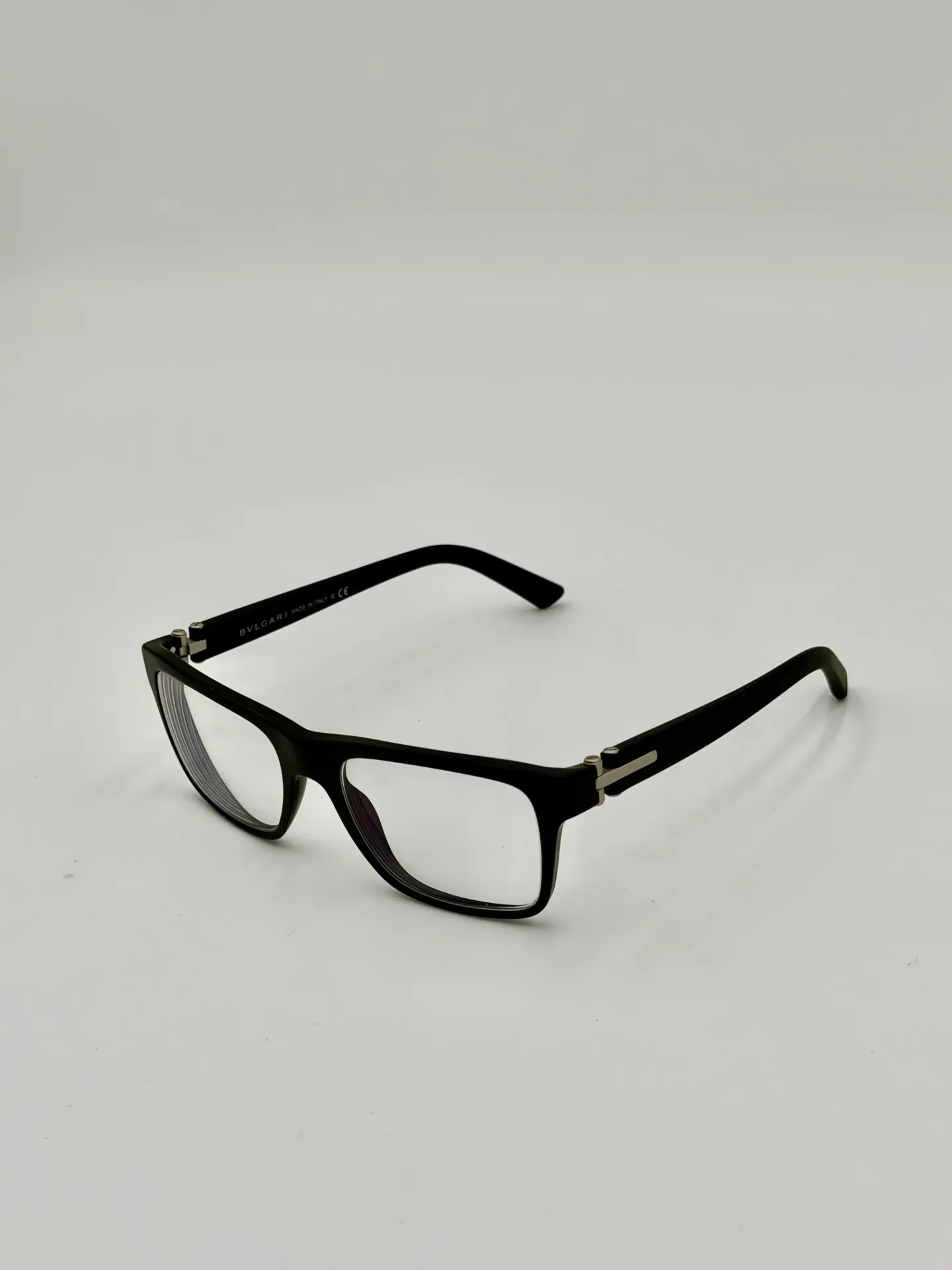 Eyeglasses frame, Bulgari, Black, Men