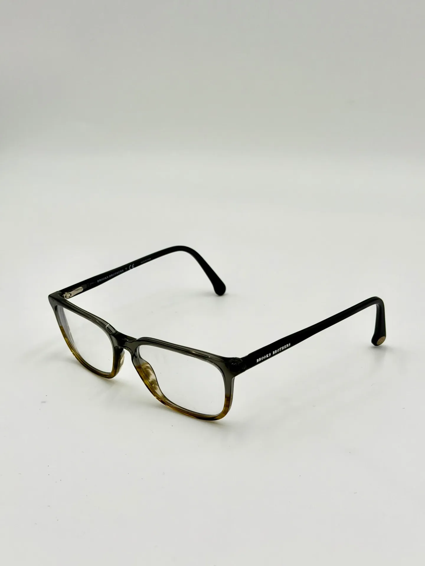 Eyeglasses frame, Brooks&Brothers, Yellow, Men