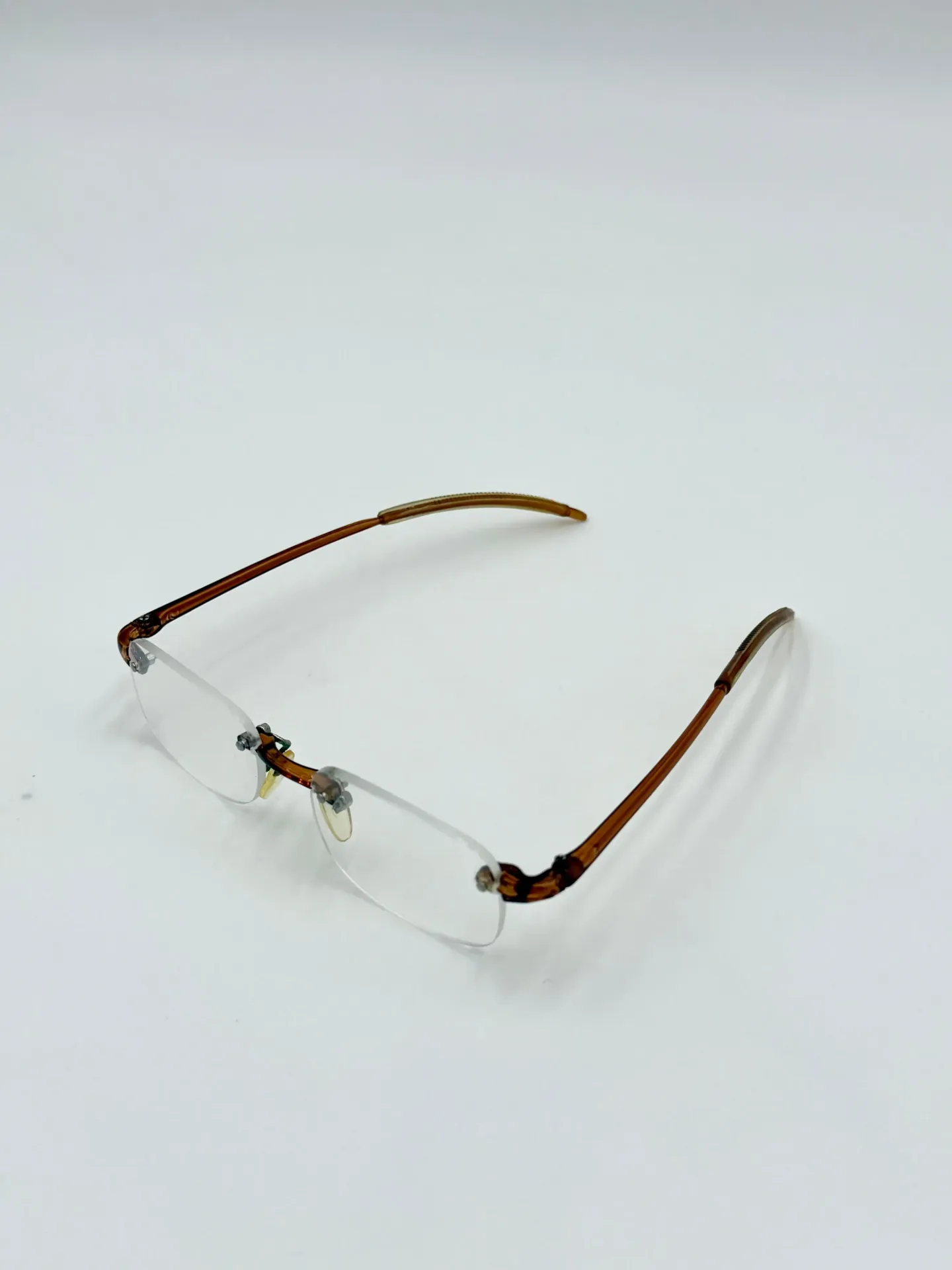 Eyeglasses frame, China, Brown, Men