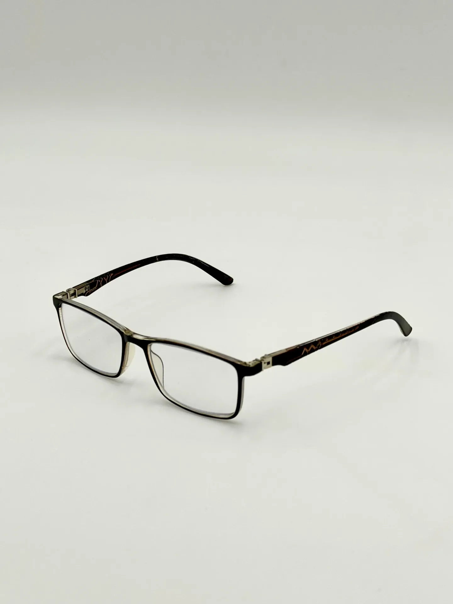 Eyeglasses frame, China, Brown, Men
