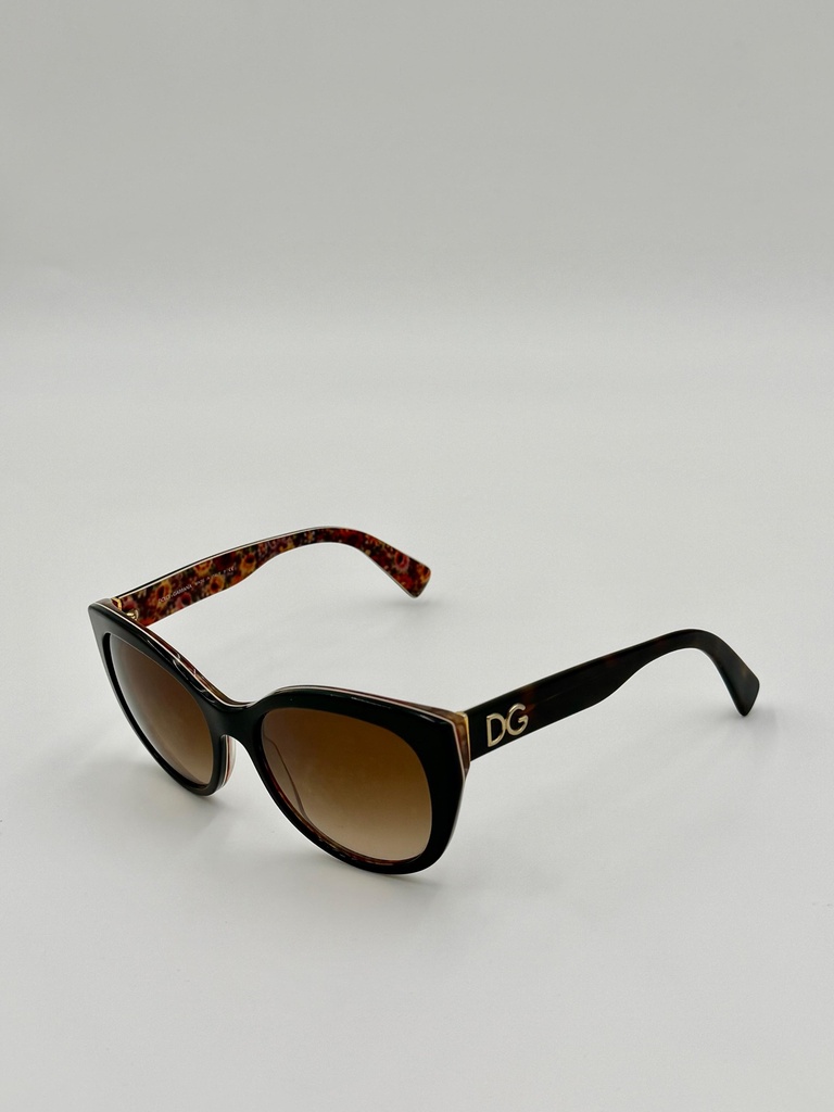 Sunglasses, Dolse&Gabbana, Brown, Woman