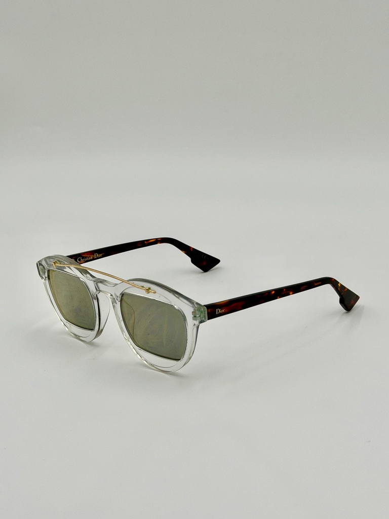 Sunglasses, Christian dior, Silver brown, Woman