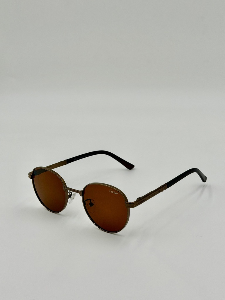 Sunglasses, Cartier, Brown, Unisex