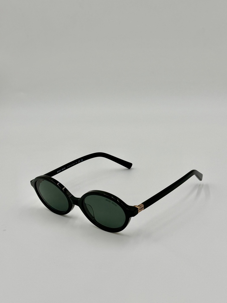 Sunglasses, MIUMIU, Black, Woman