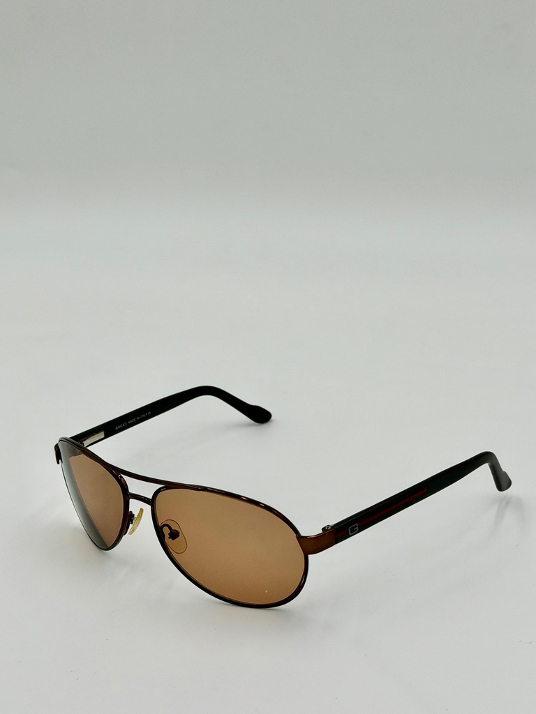 Sunglasses, Gucci, Brown, Men