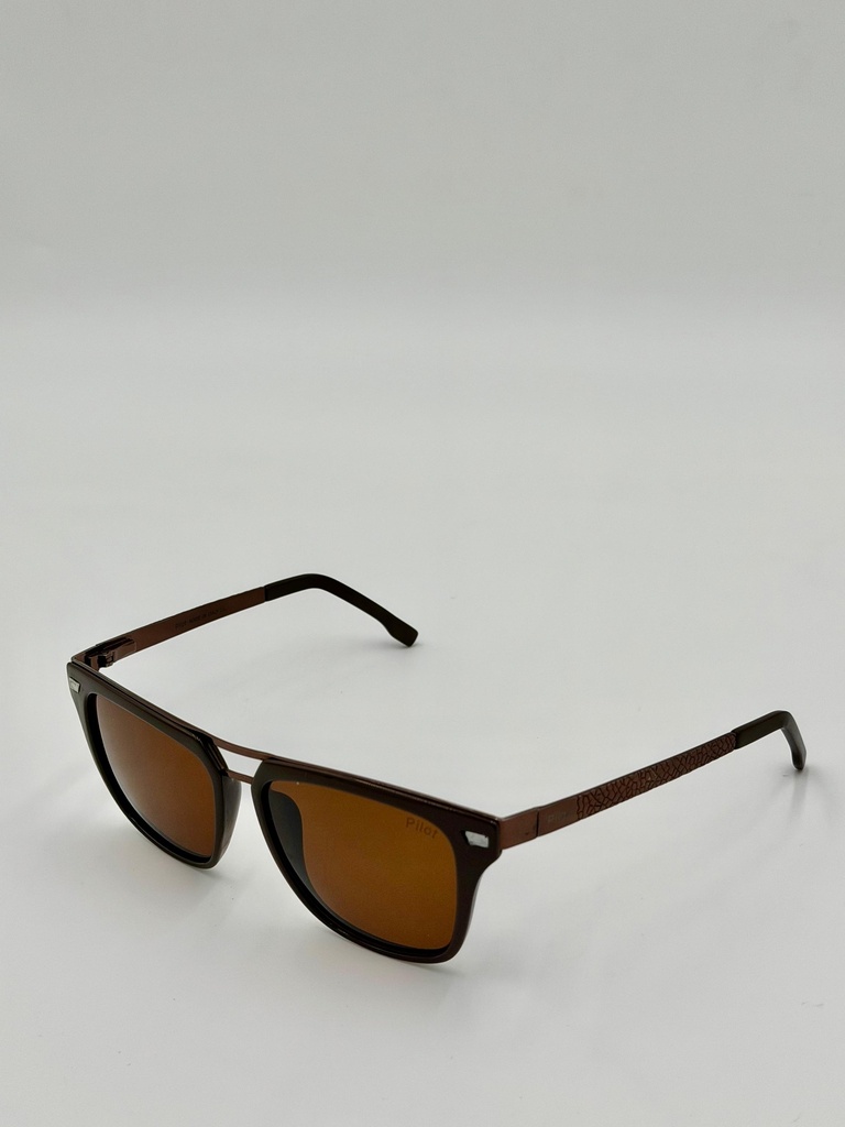 Sunglasses, Pilot, Brown, Men