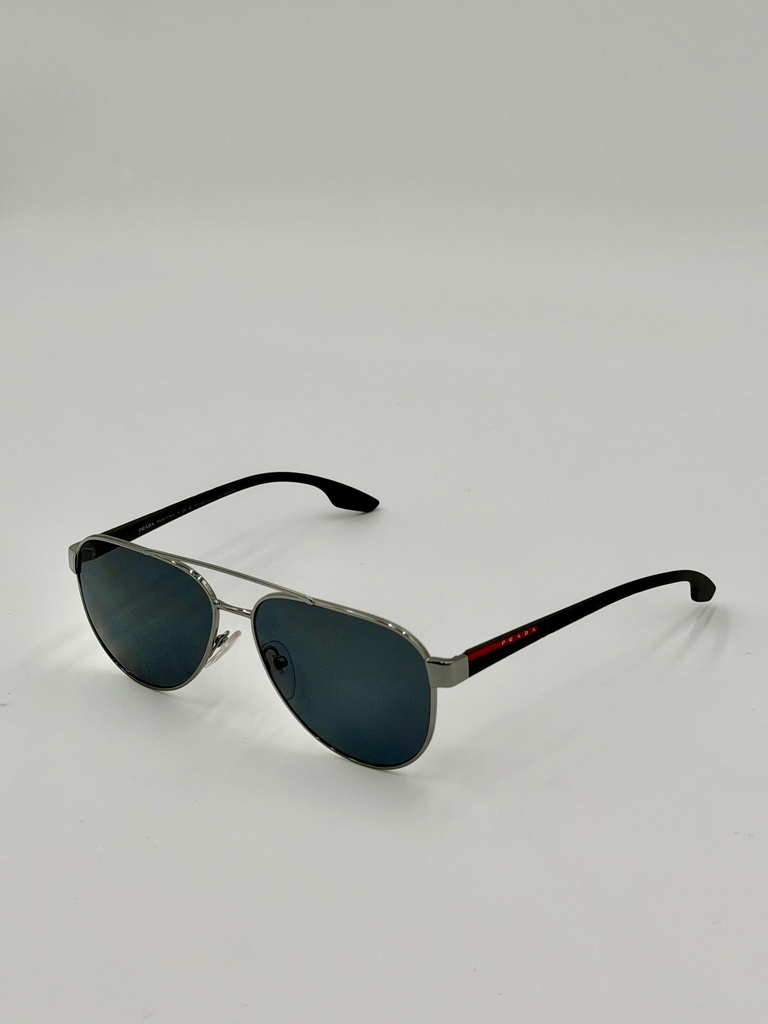 Sunglasses, Prada, Silver, Men