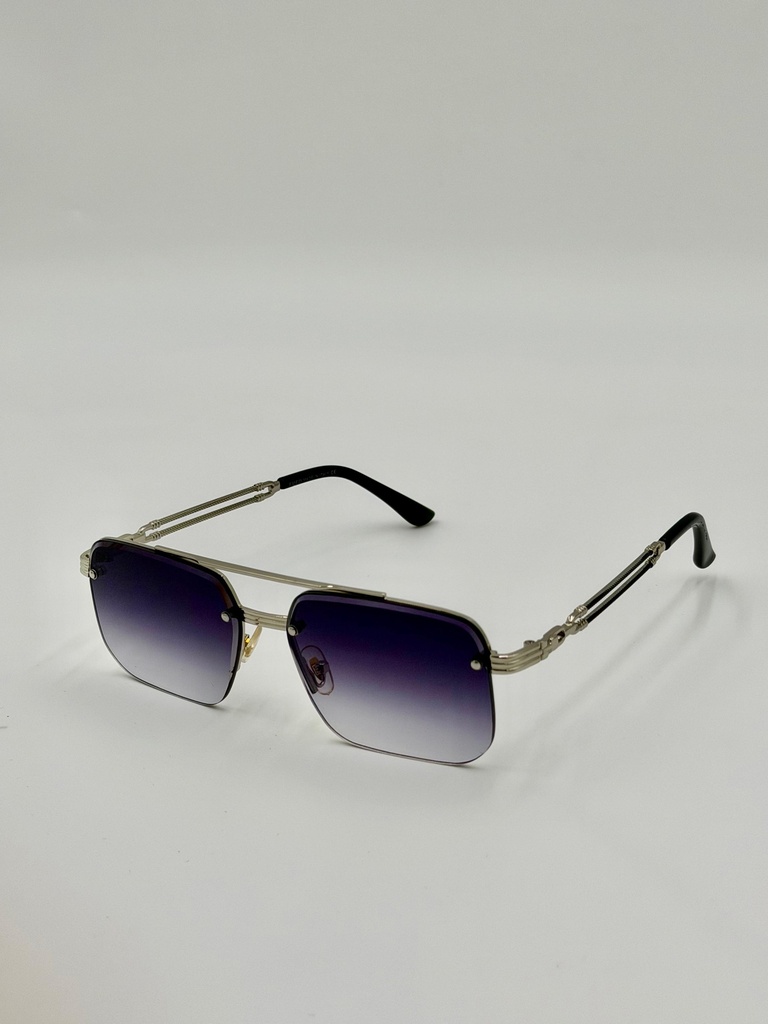 Sunglasses, Fred, Silver, Men