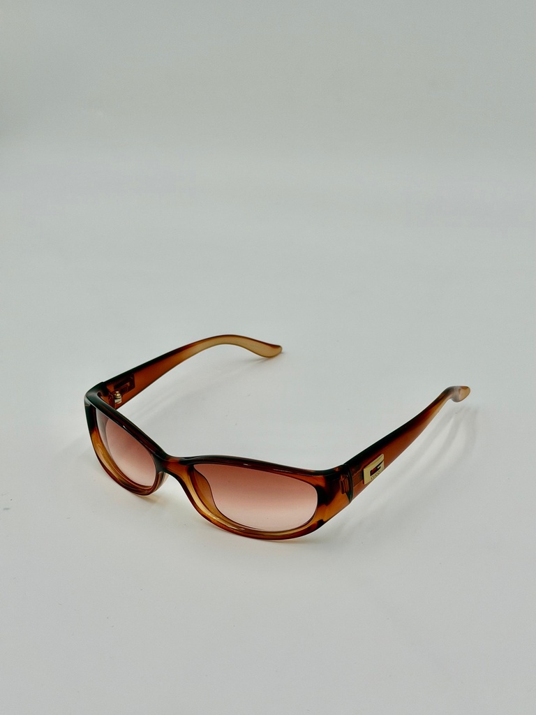 Sunglasses, Gucci, Brown, Woman