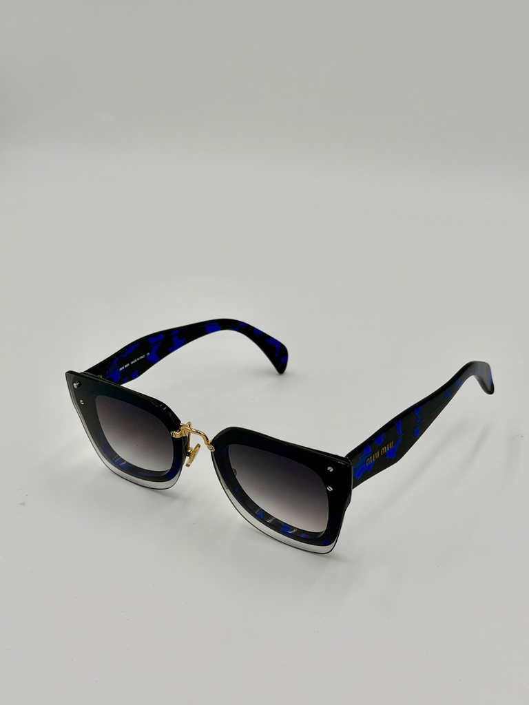 Sunglasses, MIUMIU, Black, Woman