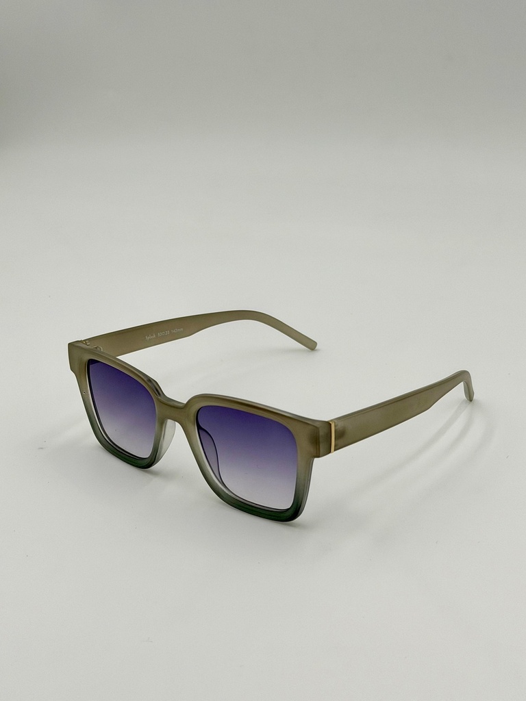 Sunglasses, Splash, Gray, Men