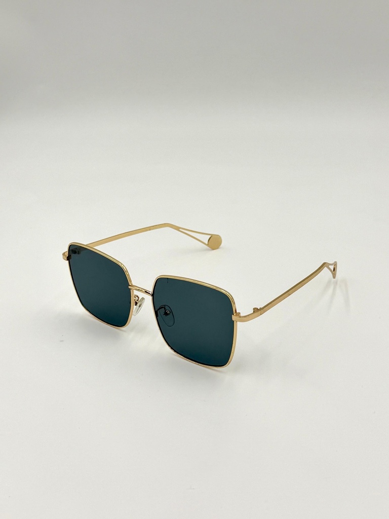 Sunglasses, China, Gold, Woman