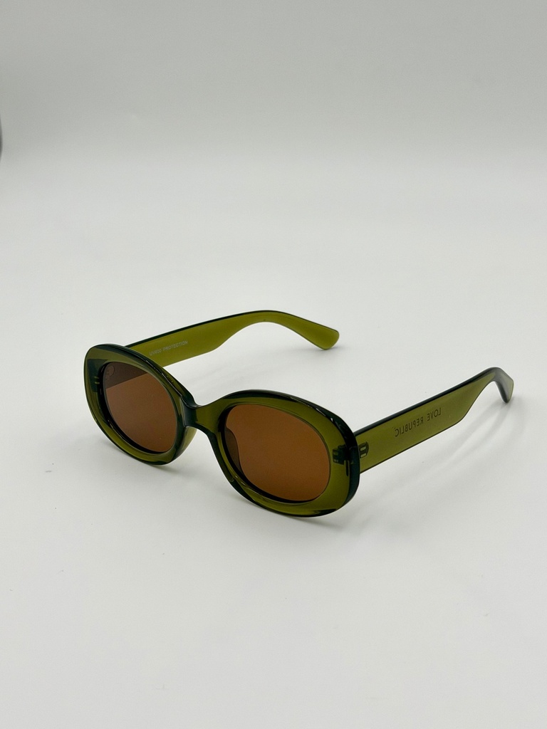Sunglasses, China, Green, Woman