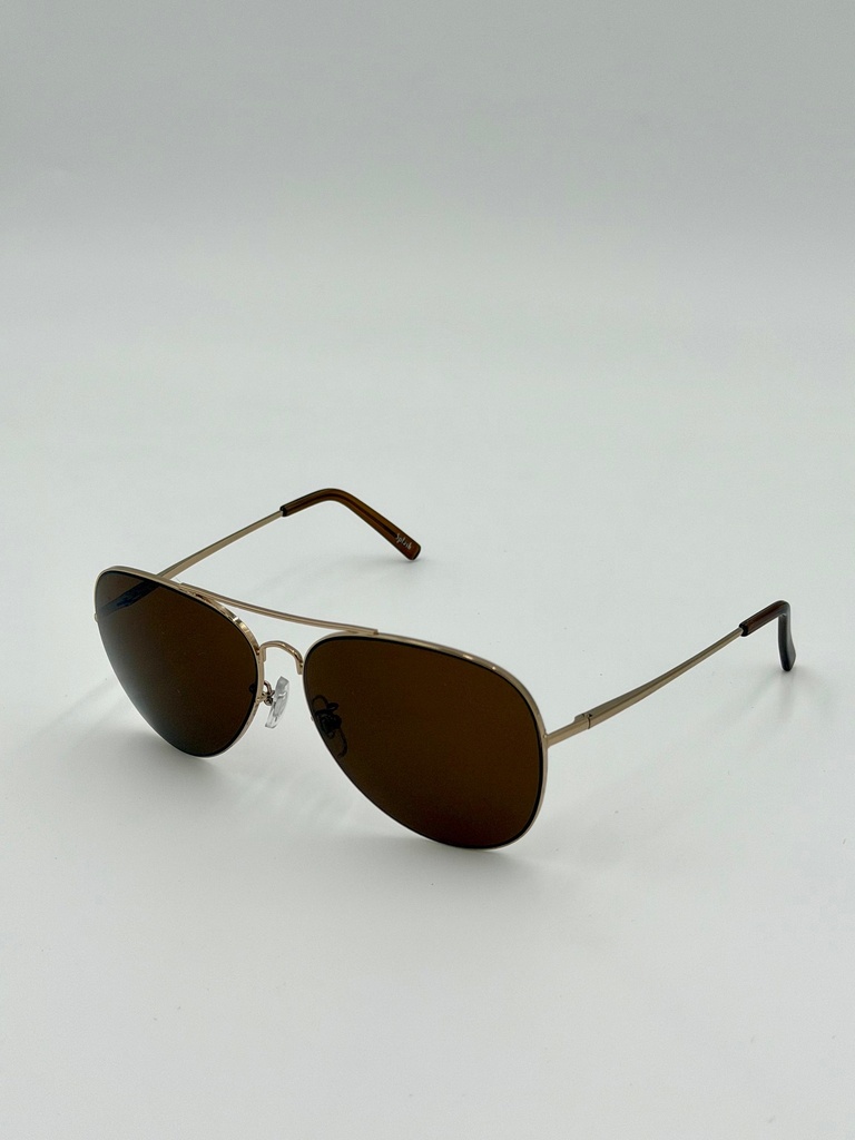 Sunglasses, Splash, Brown, Men