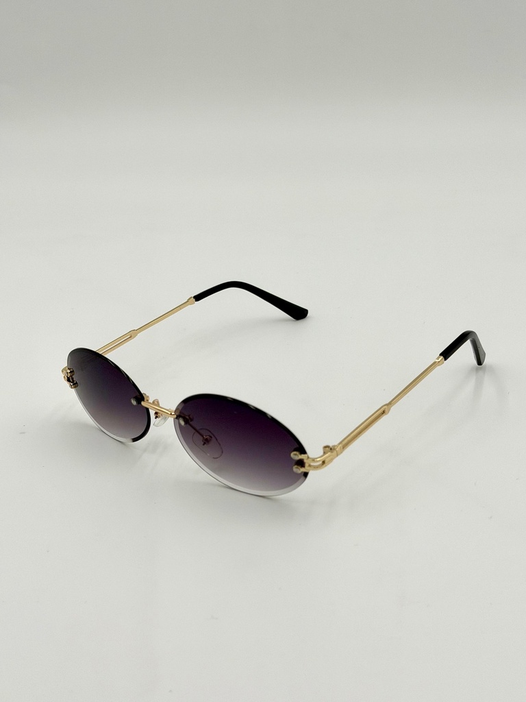 Sunglasses, China, Gold, Woman