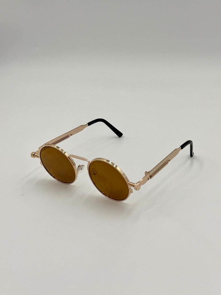 Sunglasses, China, Gold, Woman