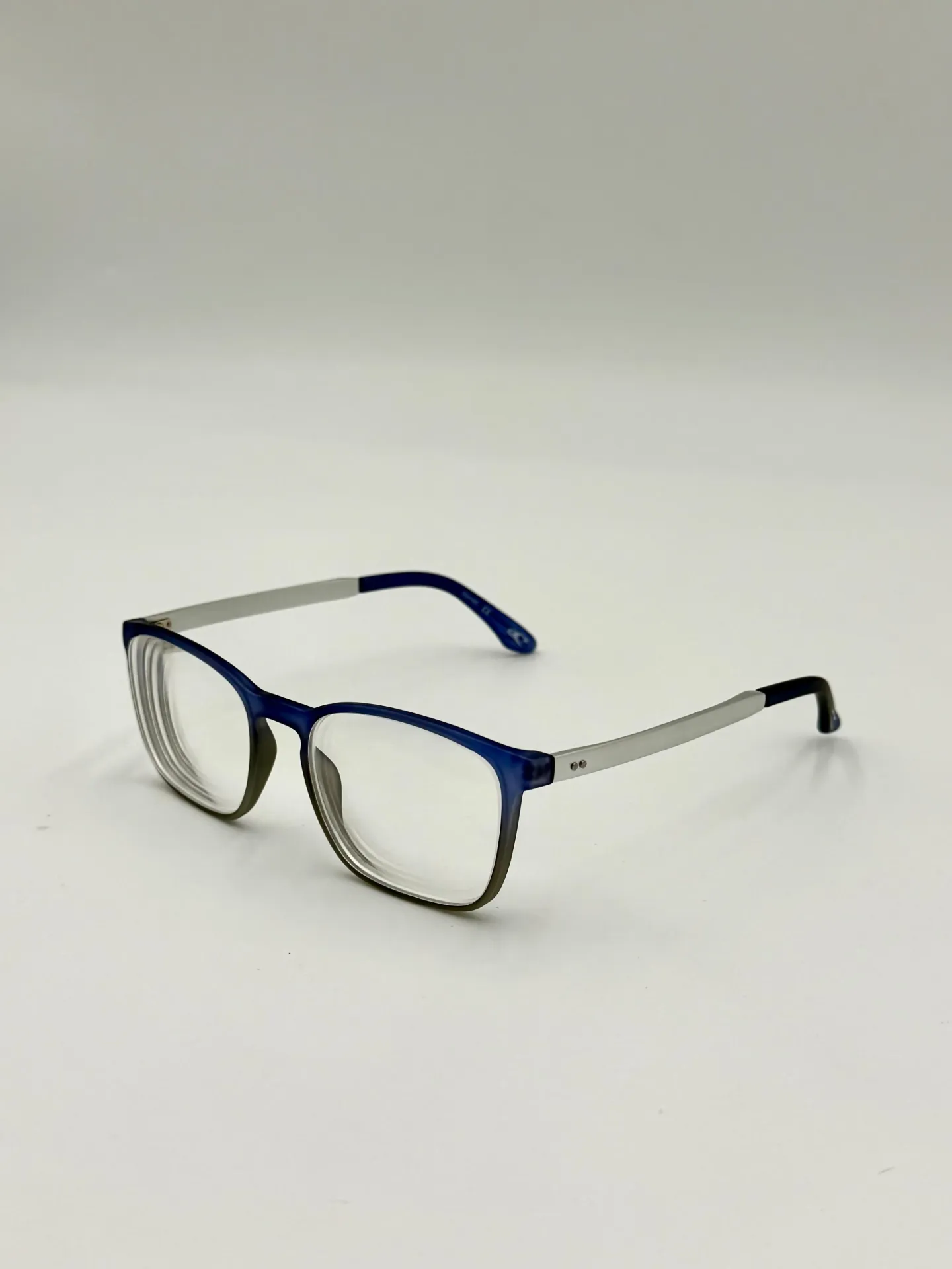 Eyeglasses frame, China, Blue with gray Men