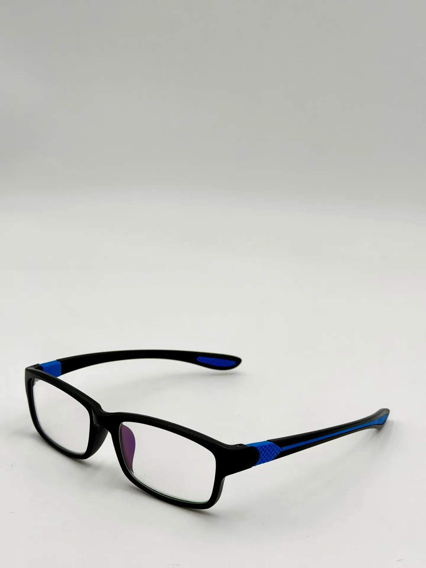 Eyeglasses frame, China, Black Blue, Men