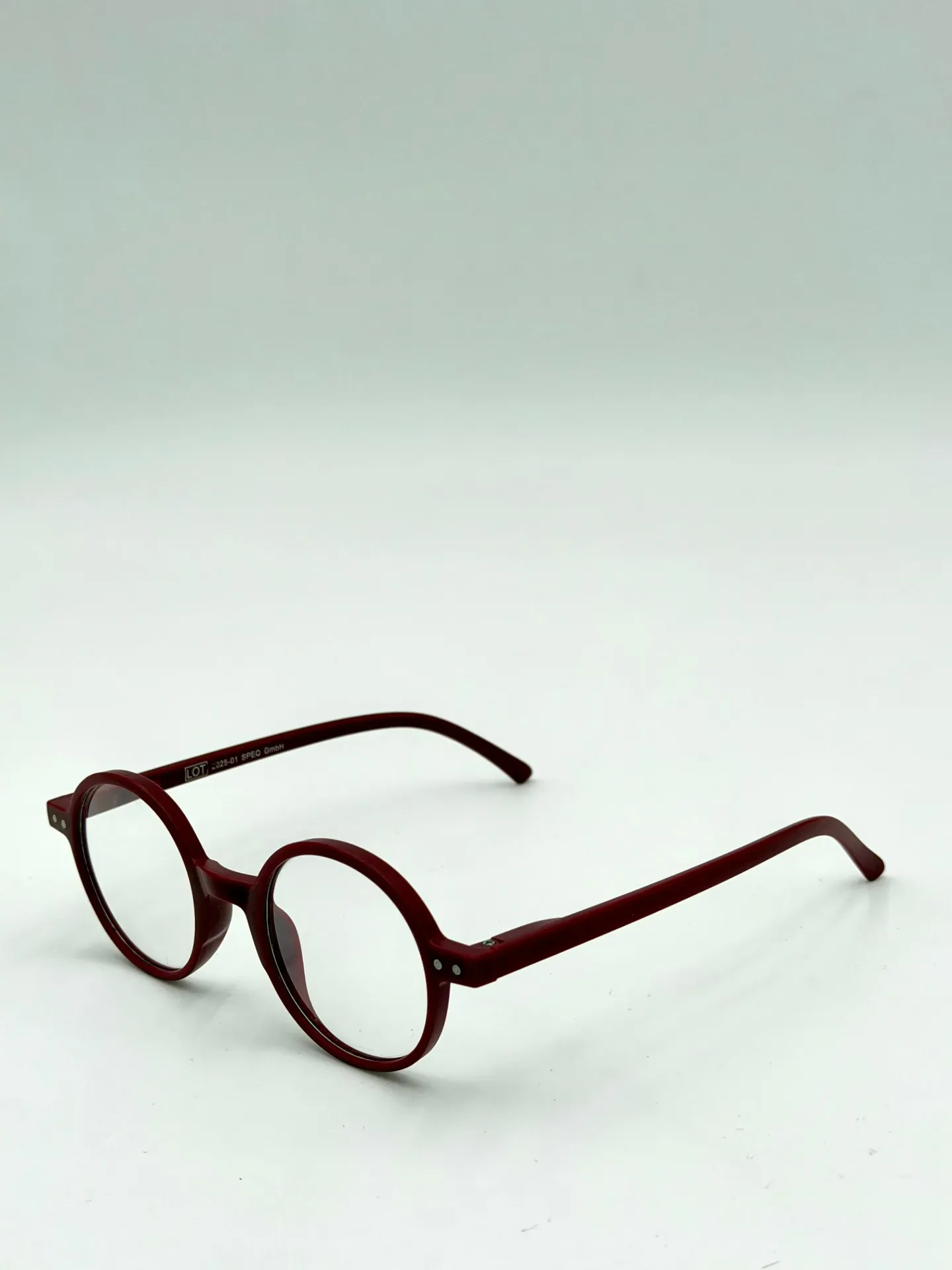 Eyeglasses frame, China, Burgandy, Woman