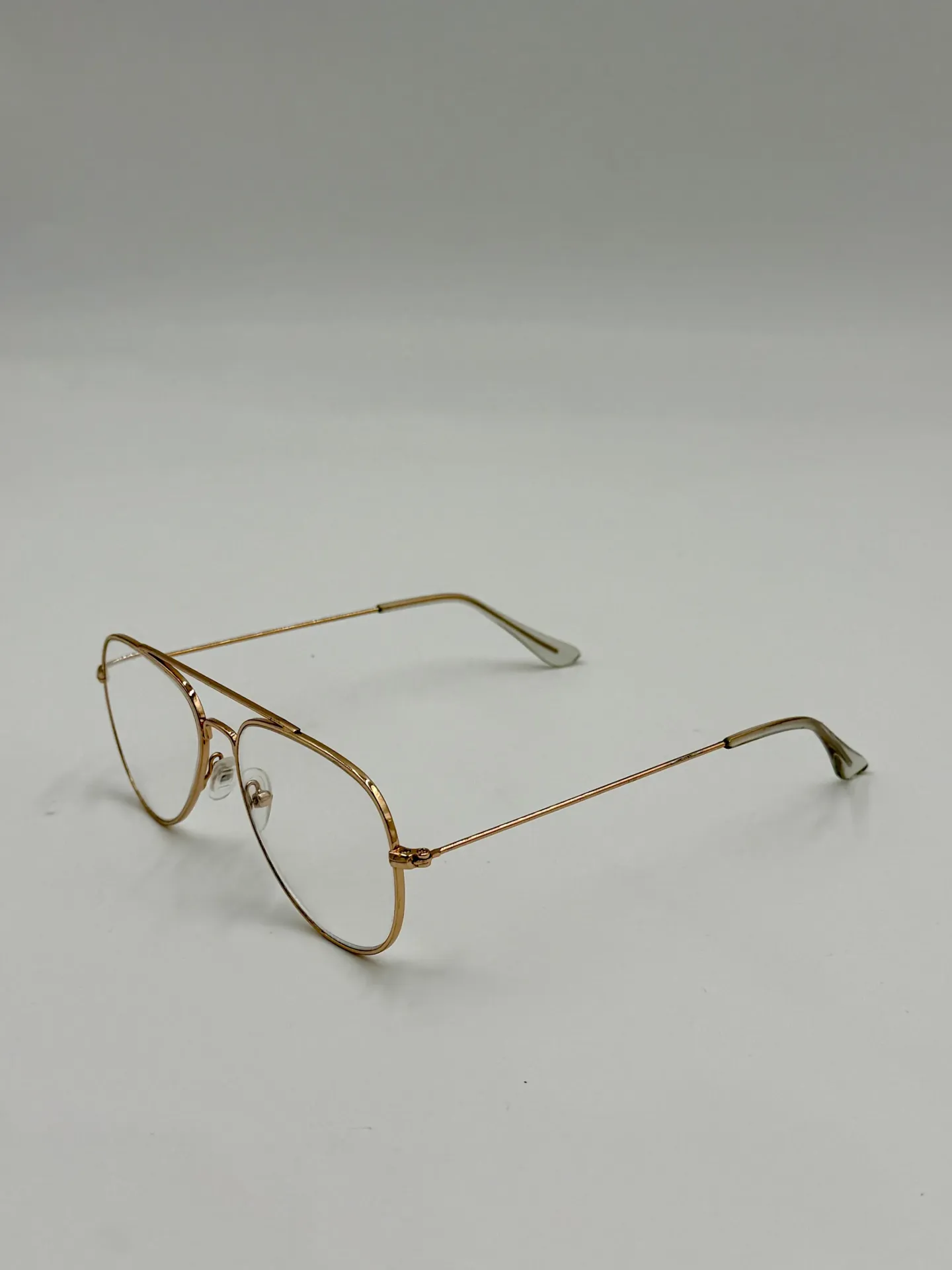 Eyeglasses frame, China, Gold, Men