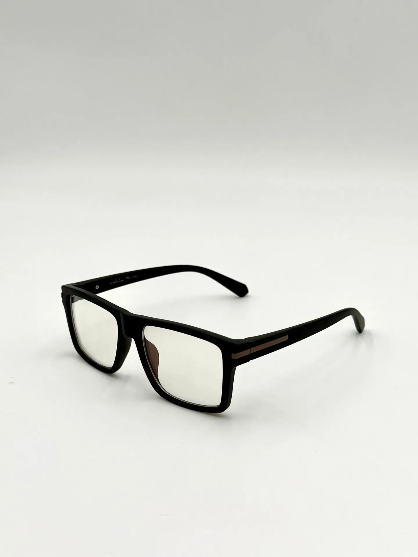 Eyeglasses frame, By swiss, Black, Men