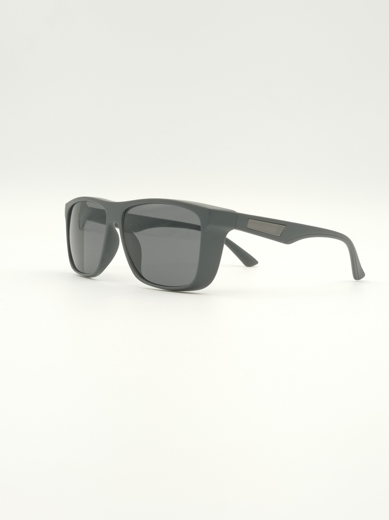 China Sunglasses, Gray, Male