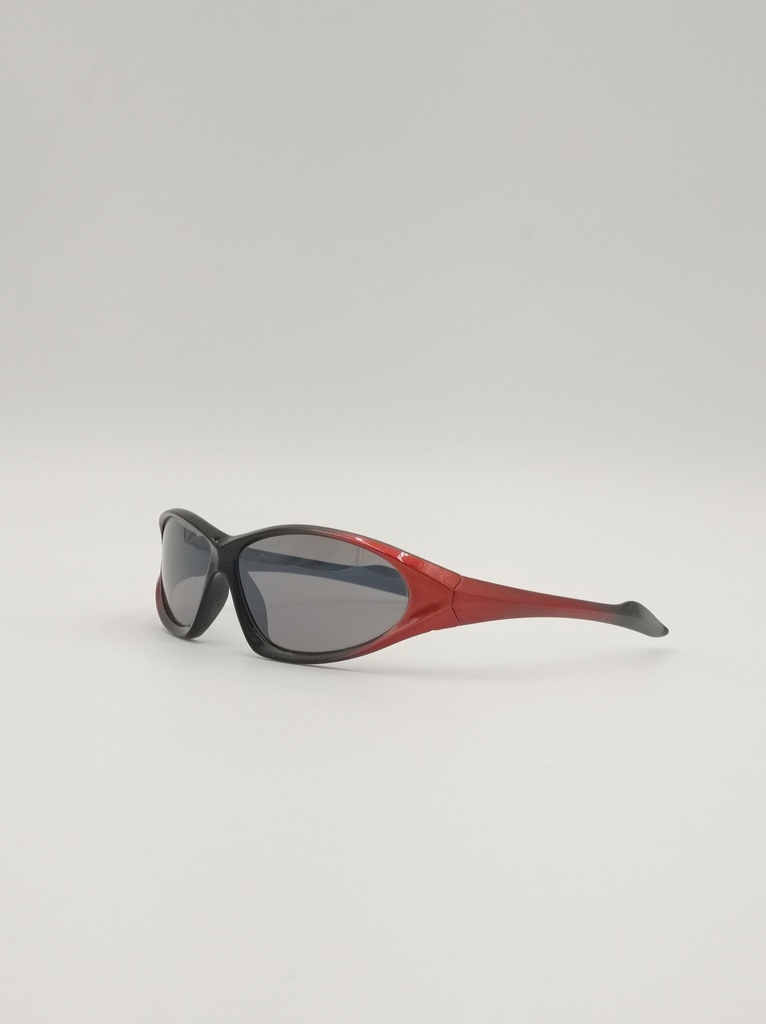 China Sunglasses, Black&Red, Male
