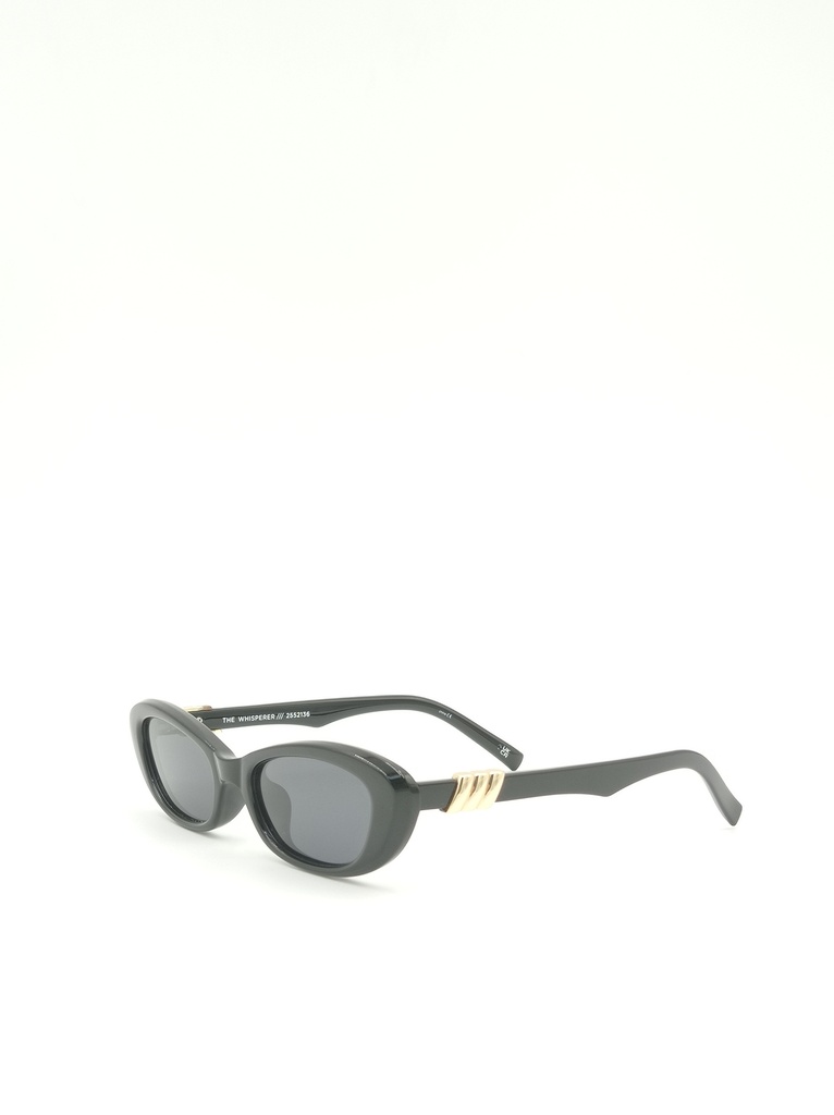 Lespecs China Sunglasses, Black, Female