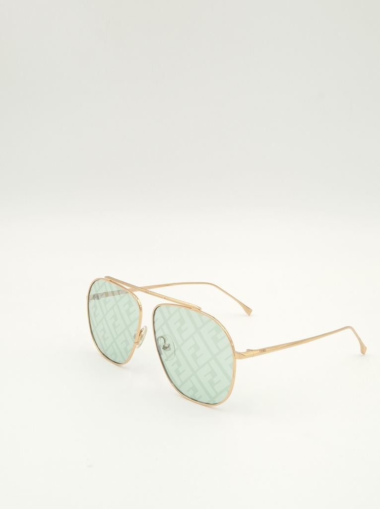 Fendi Italy, Gold, Male