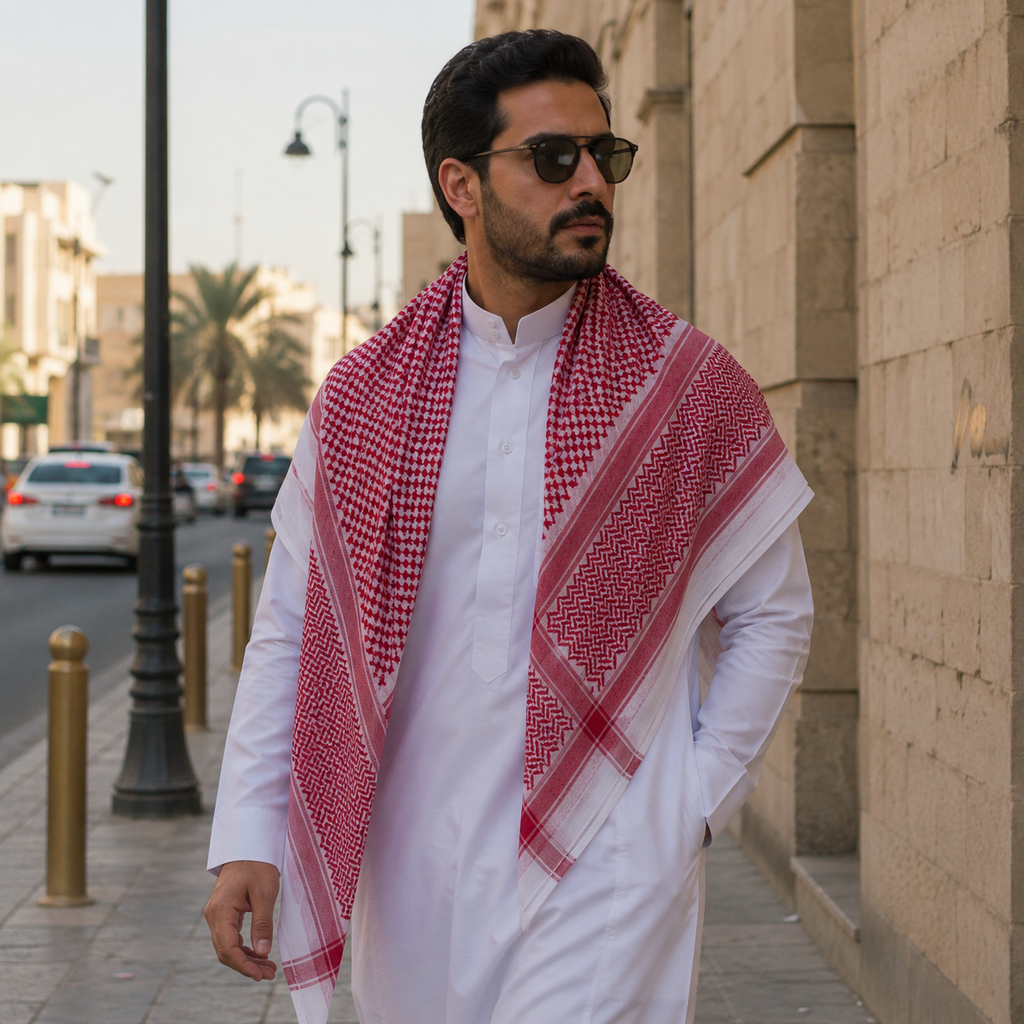 Shemagh, size