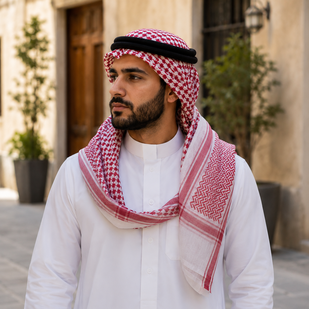 Shemagh, size