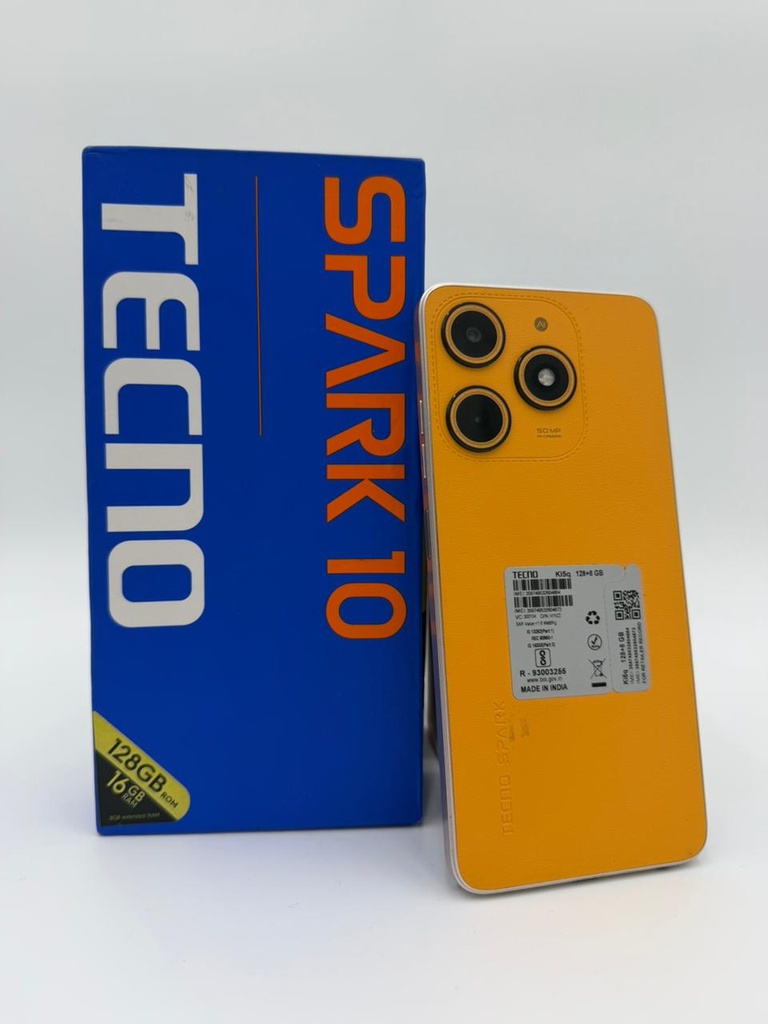 Mobile, Spark10, 128GB+16GB RAM, Magic skin orange