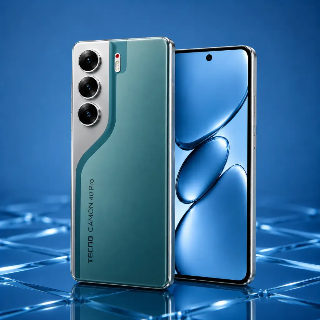 Mobile, Camon 40 pro, 256GB+24GB RAM, White