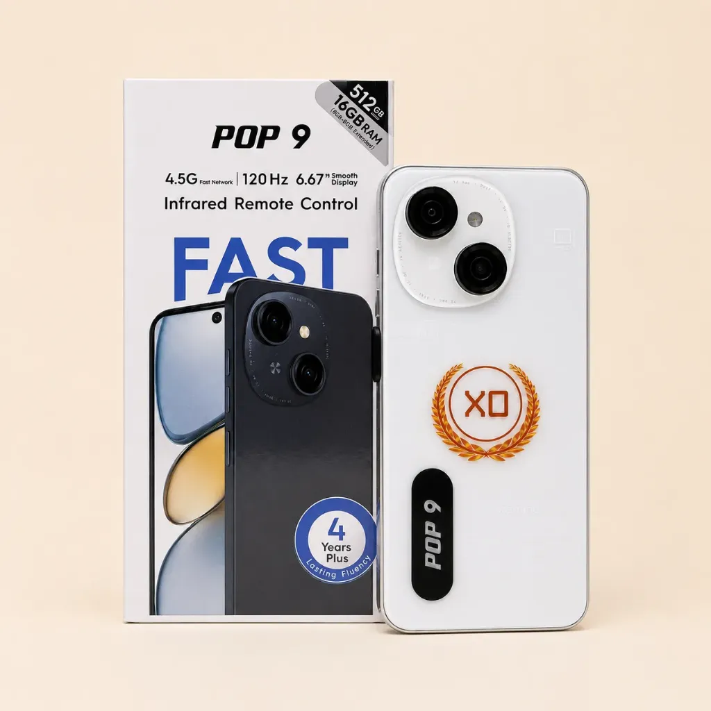 Mobile, Pop9, 512GB+16GB RAM, Silver