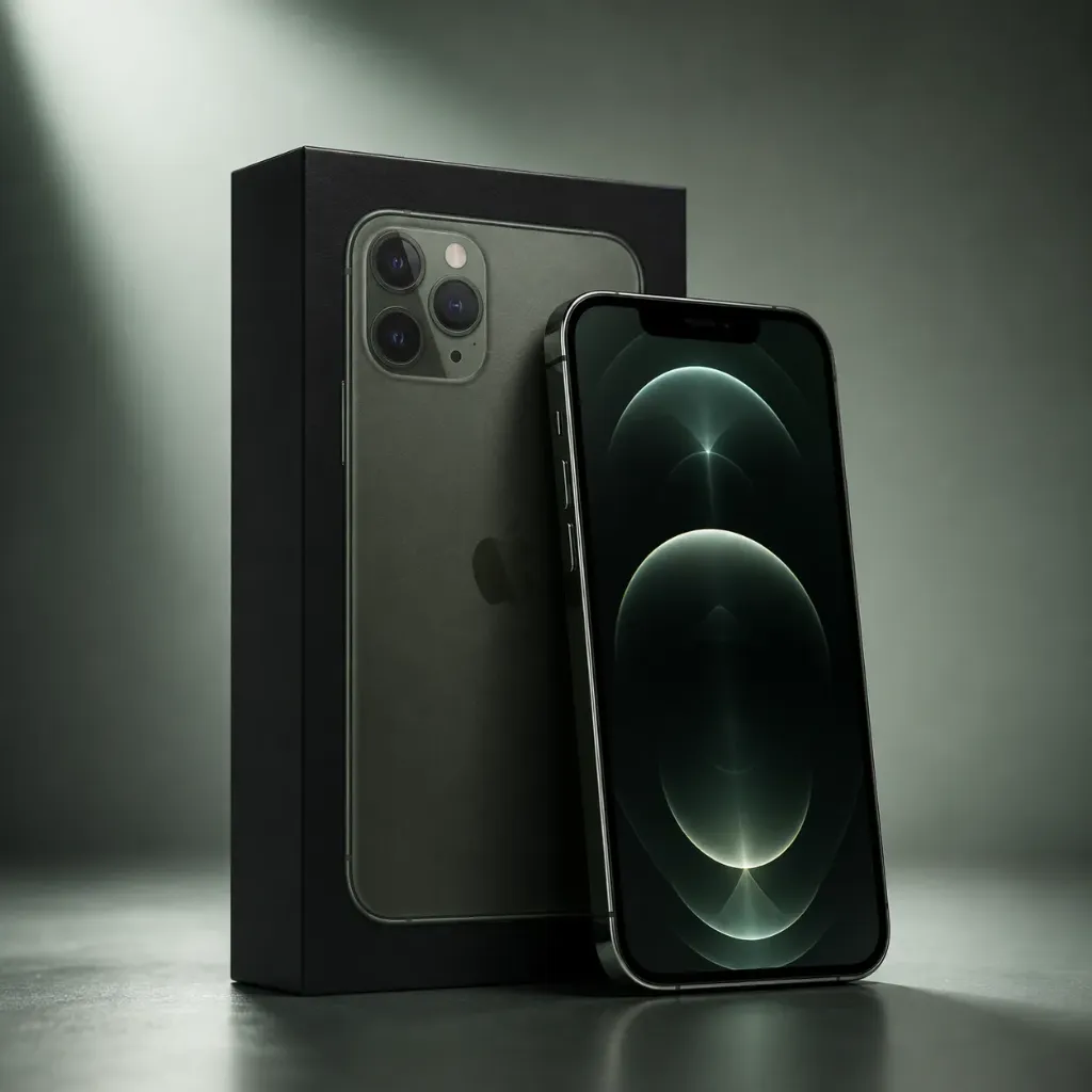 Mobile, Iphone 11pro max, 256GB, Midnight Green