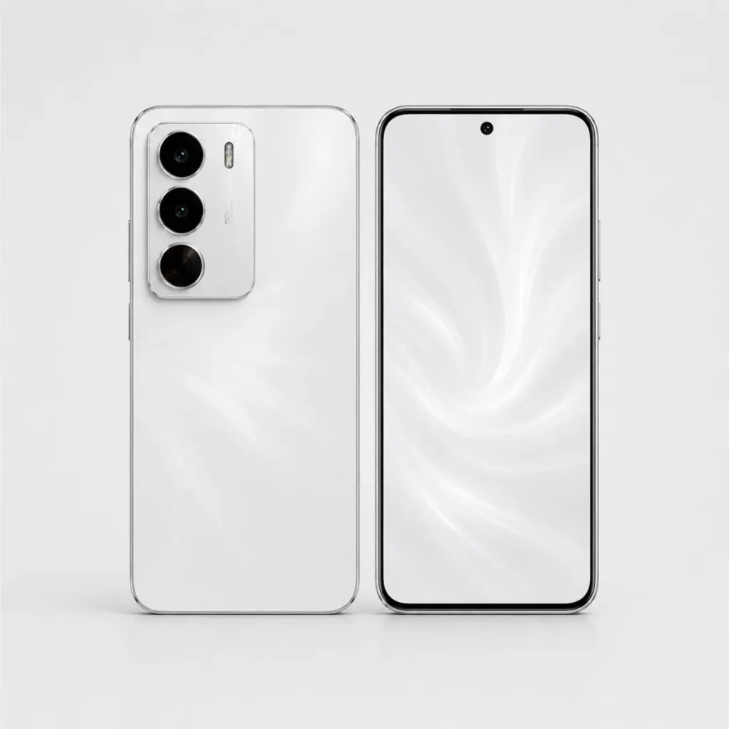 Mobile, Realme, White