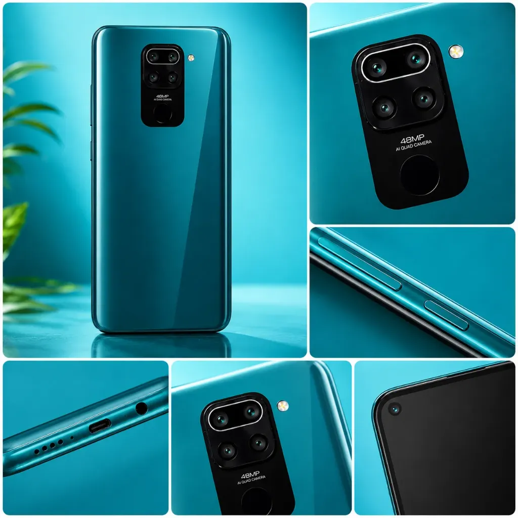 Mobile, Xiaomi, 128GB+6GB RAM, Turquoise